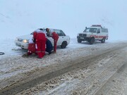 بارش برف و باران در ۱۴ استان‌؛ به ۶۸۱۳ نفر امدادرسانی شد / ۲ نفر جان باختند