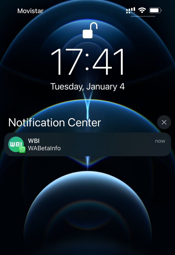 واتساپ عکس پروفایل را در نوتیفیکیشن نمایش می‌دهد