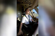 ویدیو تماشایی از لحظه فرود بویینگ ۷۷۷ در فرودگاه استانبول از داخل کابین خلبان
