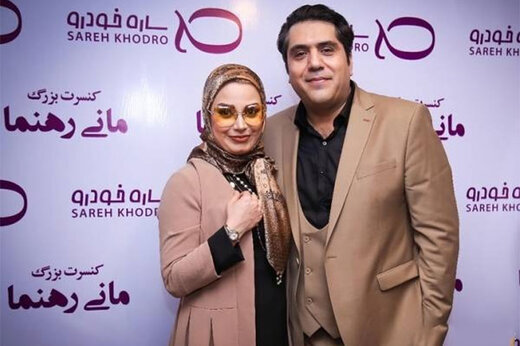 عکس جدید عاشقانه صبا راد و همسرش مانی رهنما