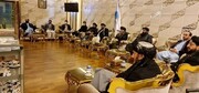 تصاویری از حضور هیات طالبان در تهران