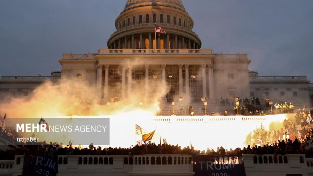 سالگرد حمله ۶ ژانویه به کنگره آمریکا / تصاویر