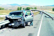 هر یک ساعت ۲ ایرانی بر اثر تصادف فوت می کنند