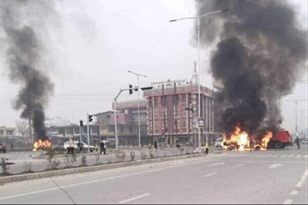 انفجار یک خودروی پلیس افغانستان در مرکز «کابل» 