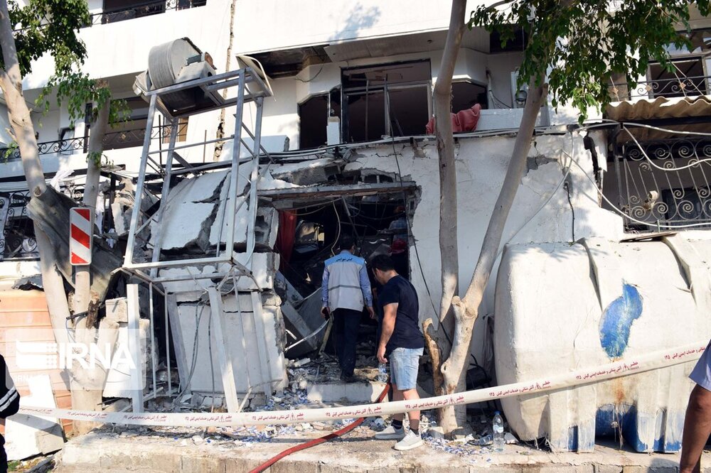 آتش سوزی در هتل پارسیان کیش
