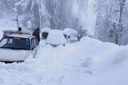 برف راه ارتباطی ۲۳۰ روستای لرستان را بست