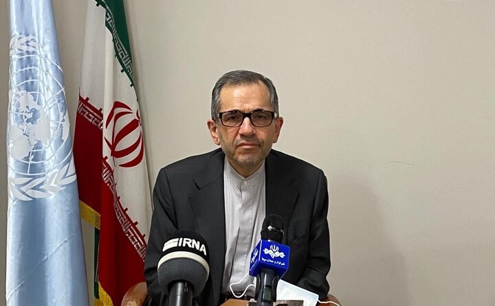 ابراز امیدواری تخت‌روانچی برای رفع تعلیق حق رای ایران در سازمان ملل / فیلم