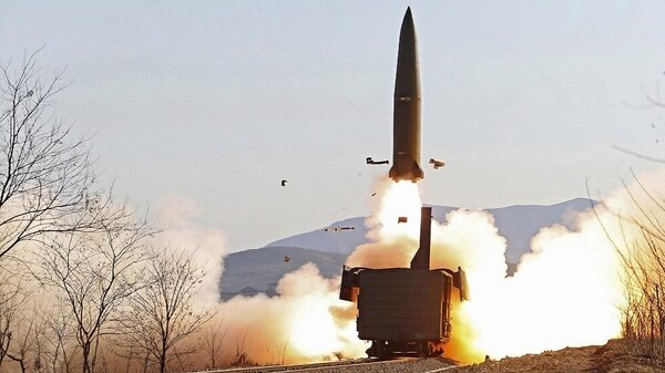 کره شمالی موشک جدید پرتاب کرد