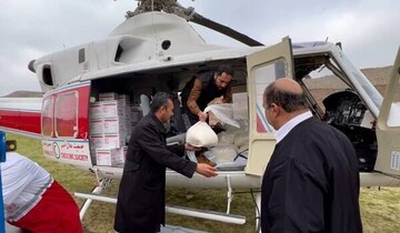 امدادرسانی به عشایر گرفتار در سیل دشتستان / فیلم