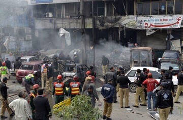 ۲ کشته و دهها زخمی در پی انفجار در لاهور پاکستان