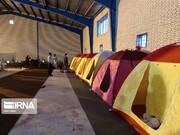 اسکان اضطراری ۸۰ نفر در پایگاه امداد و نجات هلال احمر بروجرد