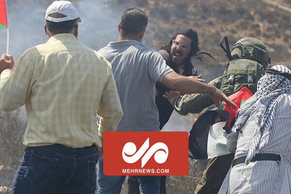 حمله شهرک‌نشینان صهیونیستی به کشاورزان فلسطینی / فیلم