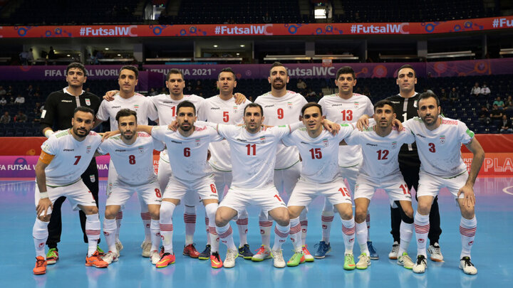 تیم ملی فوتسال ایران در رنکینگ جهانی یک پله صعود کرد