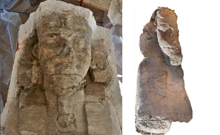 کشف یک مجسمه جدید در مصر 