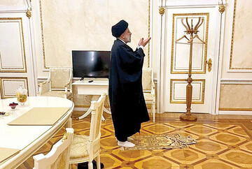 روایت جالب وزیر خارجه از نماز خواندن رییسی وسط جلسه با پوتین / فیلم
