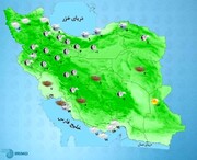 هواشناسی ایران ۸ بهمن ۱۴۰۰/ بارش برف، باران و وزش باد شدید