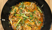 کراهی مرغ غذایی پاکستانی که در جنوب طرفدار دارد
