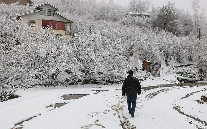 گزارش هواشناسی ۱۵ بهمن ۱۴۰۰ / بارش برف و باران در کدام مناطق کشور ادامه دارد؟