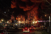 آتش‌سوزی سفارت روسیه در فیلیپین / فیلم