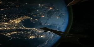 تصاویر دیده نشده و حیرت انگیز از کره زمین در شب / فیلم