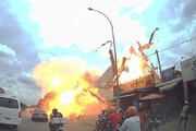 انفجار مرگبار مغازه گاز؛ ۳ نفر جان باختن / فیلم