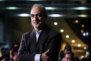 تجلیل از احمدرضا معتمدی در اختتامیه چهلمین جشنواره فیلم فجر