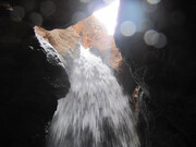 آبشاری ناشناخته در دل شهرستان شاهرود