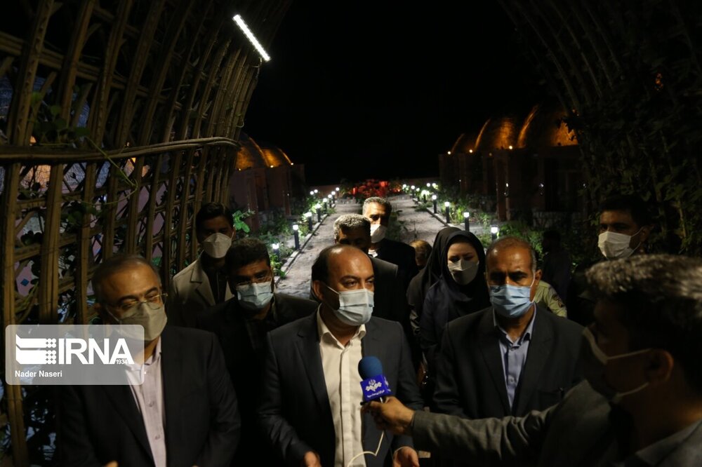 افتتاح بوم گردی سرای آرین درجزیره هرمز