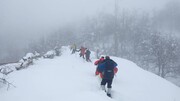 نجات کوهنوردان گم شده قزوینی در ارتفاعات آبیک / فیلم