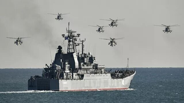 روسیه رزمایش خود را در دریای سیاه کلید زد