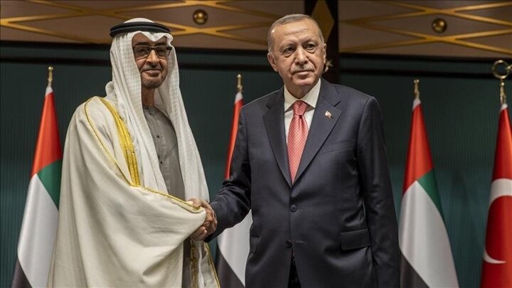 ترکیه و امارات ۱۲ توافقنامه امضا می‌کنند