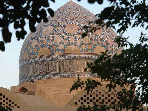 مسجد جامع ساوه هنر دست هنرمندان ایرانی 