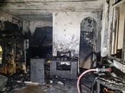 مصدومیت چهار نفر در پی انفجار و آتش‌سوزی منزل مسکونی در نجف آباد اصفهان
