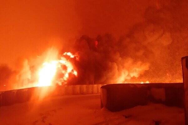 تصاویر جدید از انفجار لوهانسک اوکراین / فیلم