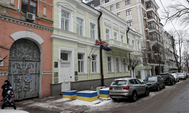 سفارت انگلیس در اوکراین از پایتخت به شهر دیگری منتقل شد