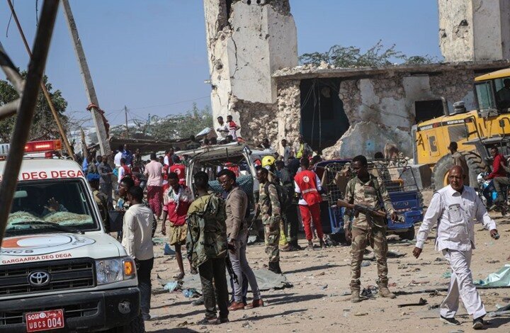 شمار قربانیان انفجار انتحاری سومالی به ۱۶ نفر رسید