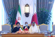 اسناد همکاری میان ایران و قطر امضا شد / فیلم