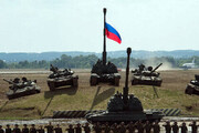 تانک‌های روسی در دونتسک مستقر شدند / فیلم