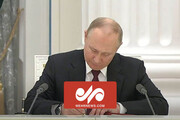 پوتین سند استقلال دونتسک و لوهانسک را امضا کرد / فیلم