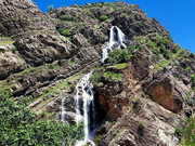 آبشار دوم نوژیان آبشاری مخصوص عاشقان کوهنوردی