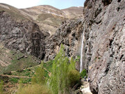 سنگان آبشاری زیبا در دل دره سولقان