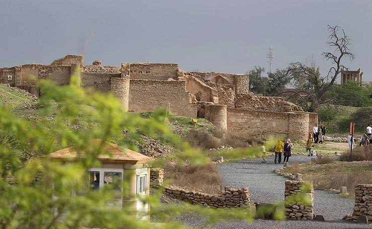 شهر حریره، یادگاری از ساسانیان در کیش 
