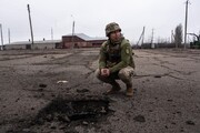 تصاویری تلخ از جنازه سربازان اوکراینی در مرز روسیه / فیلم