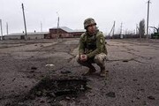 فرار نظامیان اوکراینی پیش از ورود روس‌ها / فیلم