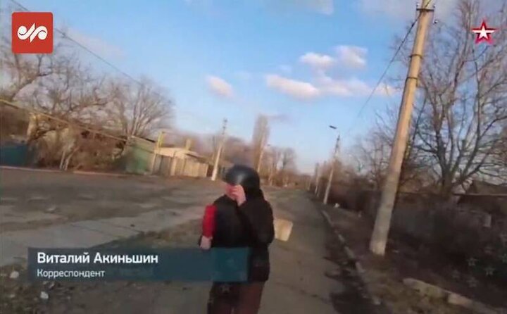حمله نیروهای اوکراین به یک خبرنگار / فیلم