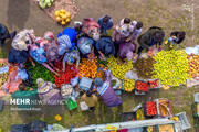بازارچه خوش رنگ و نادیده گلستان+عکس
