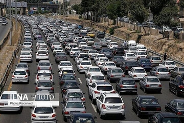 وضعیت ترافیکی در جاده‌های کشور / ترافیک در جاده چالوس سنگین است