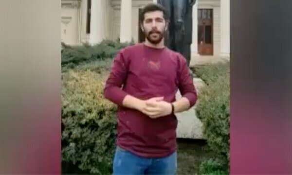 دانشجوی ایرانی مقیم اوکراین از فرار از کی‌یف می‌گوید / فیلم