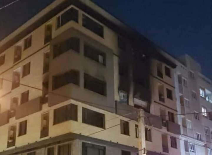 آتش‌سوزی منزل مسکونی در بلوار فردوس تهران / مادر جوان جان باخت