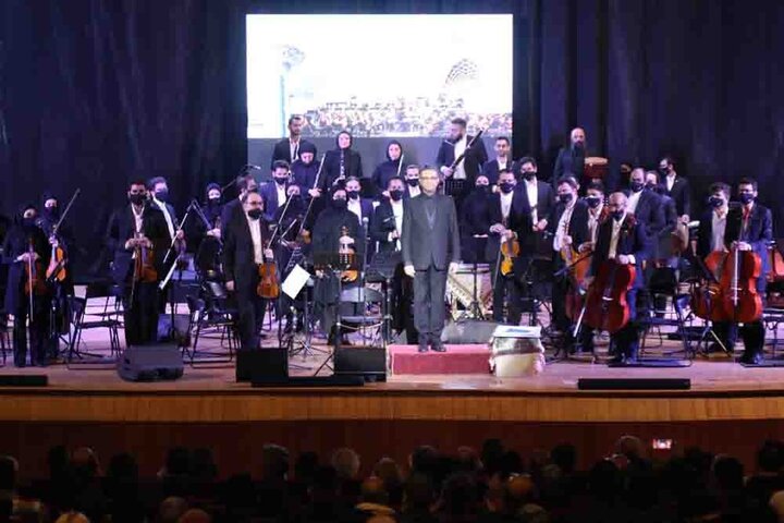 اجرای ارکستر بنیاد رودکی در سالن یونسکو بیروت 